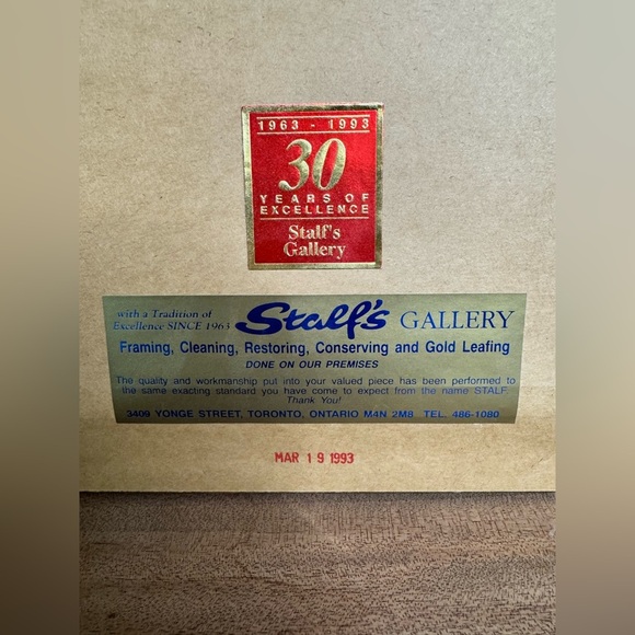 Gorgeous Vintage Still Life Oil Painting By M. Gris Bouquet of Roses Art Work - Picture 5 of 7